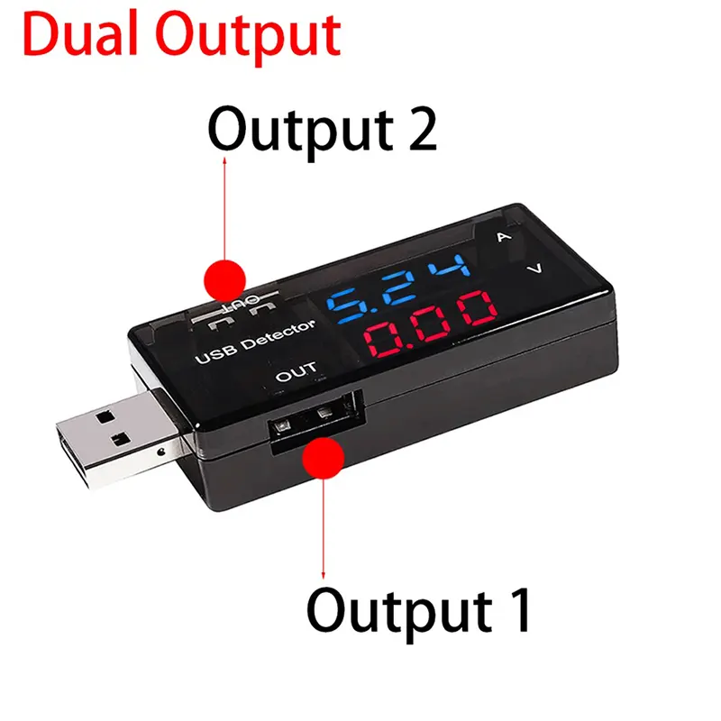 USB Charger Capacity Tester Current Voltage Detector - Gallery 3