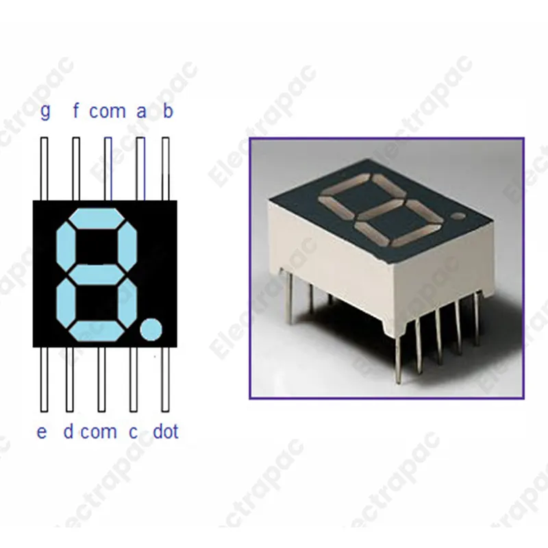 7 segment LED Common Cathode Display/ Seven Segment Display - Gallery 1