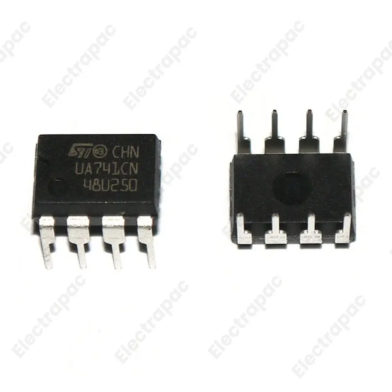 UA741CN / UA741CP / UA741 Operational Amplifier (DIP-8) - Gallery 1