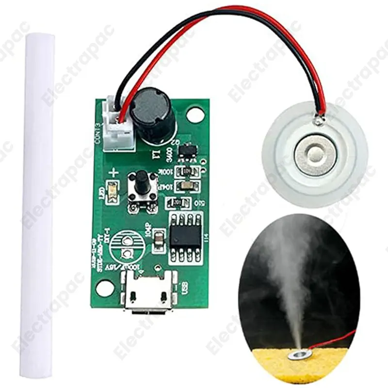 USB Mini Humidifier DIY Kits Mist Maker and Driver Circuit Board Fogger/ Humidifier DIY Kits DC 5V Mist Maker - Gallery 1