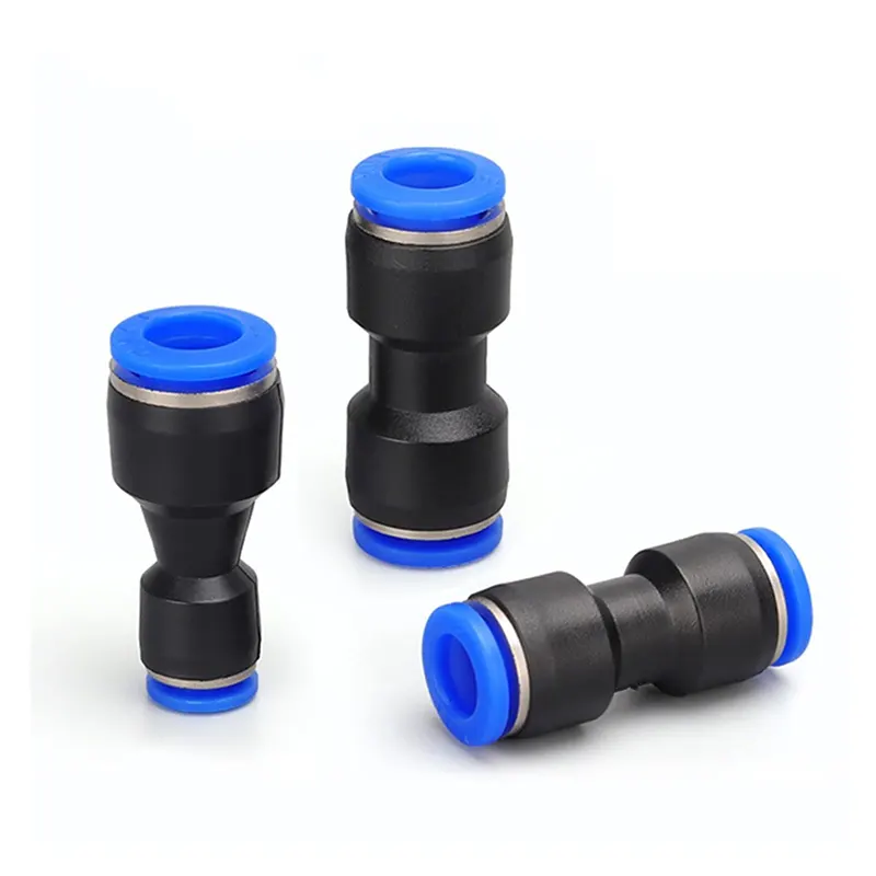 12mm to 10mm Pneumatic Reducer Straight Connector - Push-in Fitting - Gallery 3