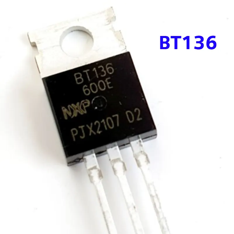 BT136-600D TRIAC - 600V 4A TO-220 Package (2 Pieces) - Gallery 1