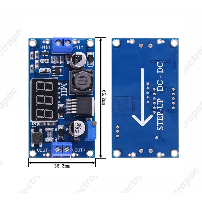 XL6009 Step Up Power Module DC-DC Boost Converter With Display - Gallery 2