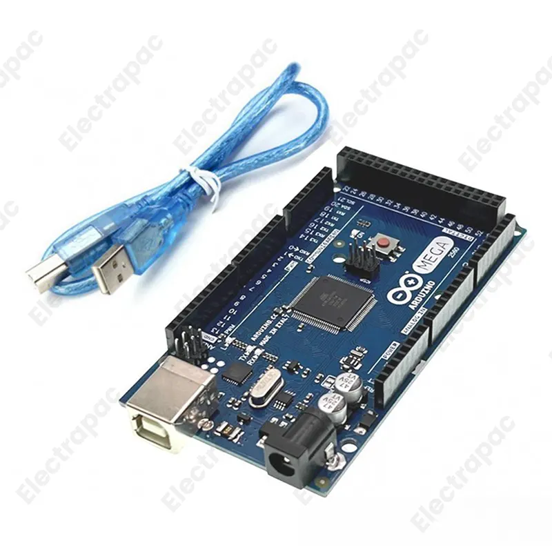 Arduino Mega 2560 R3 Microcontroller Board with USB Cable - Gallery 2