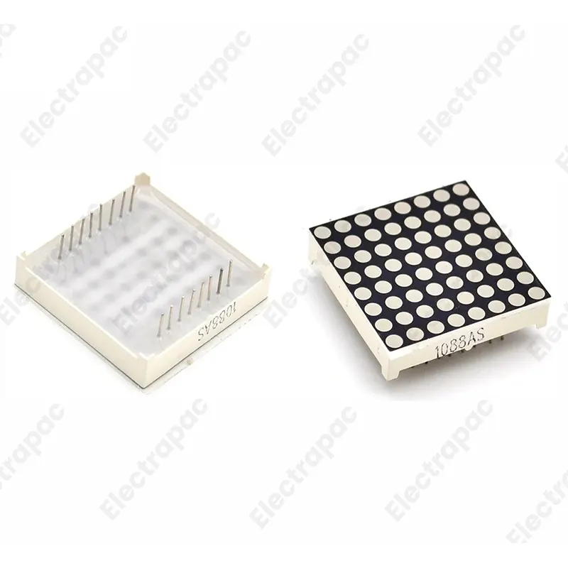 8x8 Red 64 LED Dot Matrix Displays/ 8x8 Red Dot Matrix - Gallery 1