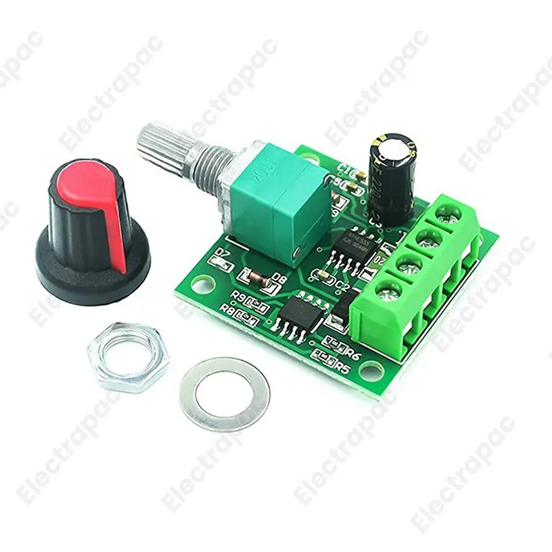 PWM Motor Speed Controller 0-100% Low Voltage Speed Regulator DC 1.8V 3V 5V 6V 12V 2A - Gallery 2