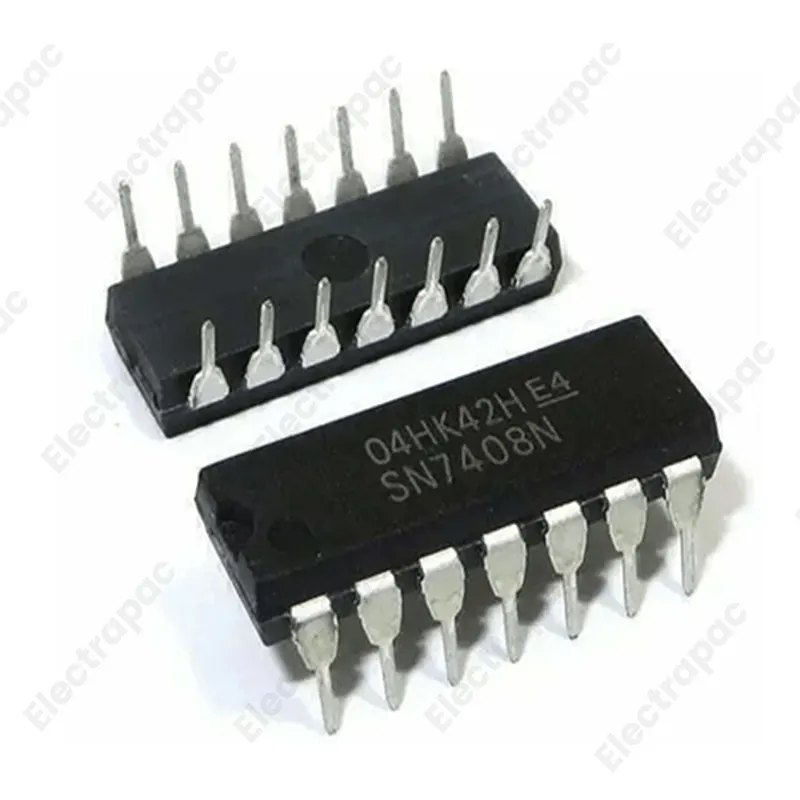 7408 SN74HC08N 74HC08 74LS08 2 Input AND Gate IC Dual In Package DIP 14 Pin Leads IC - Gallery 2
