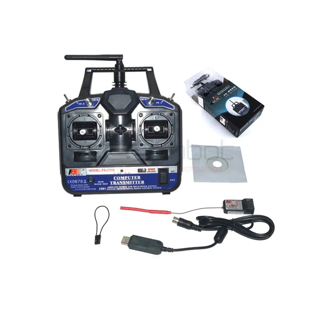 FlySky FS-CT6B 2.4G 6CH Radio Set System RC 6CH Transmitter + 6CH Receiver - Gallery 2