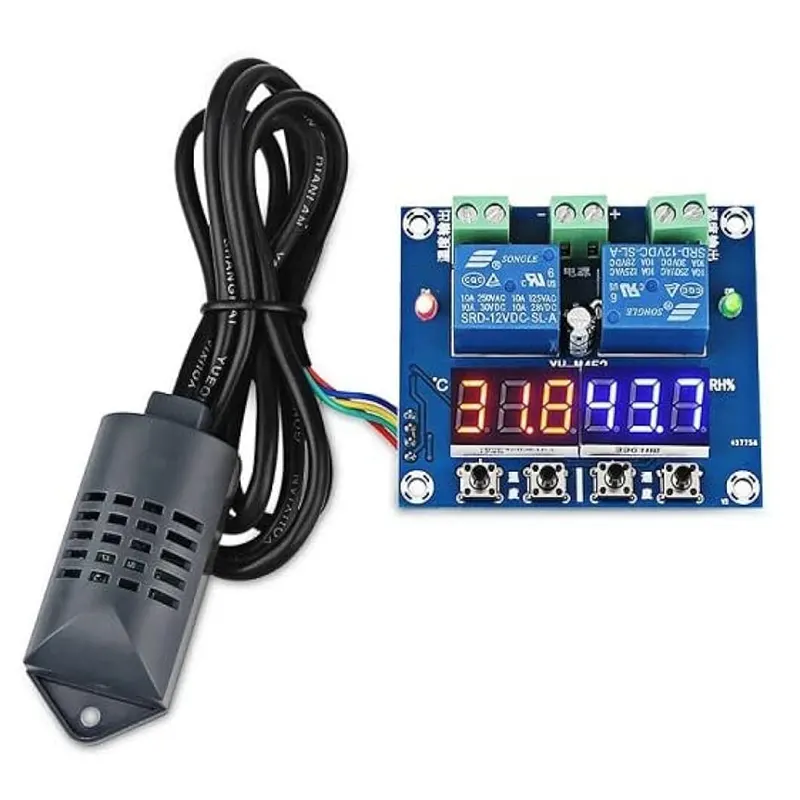 XH-M452 Thermostat Digital Temperature & Humidity Controller for incubator DC 12v - Gallery 1