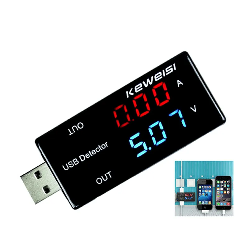 USB Charger Capacity Tester Current Voltage Detector - Gallery 1