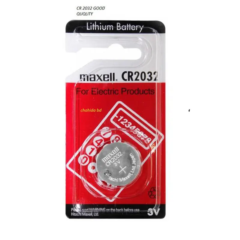 Maxell CR2032 3V lithium Button Cell Coin Battery/ CR2032 3V Battery - Gallery 1