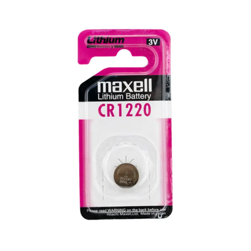 Maxell CR1220 3V Lithium Battery Coin Cell Button Type Watch Batteries/ CR1220 3V Battery - Gallery 3