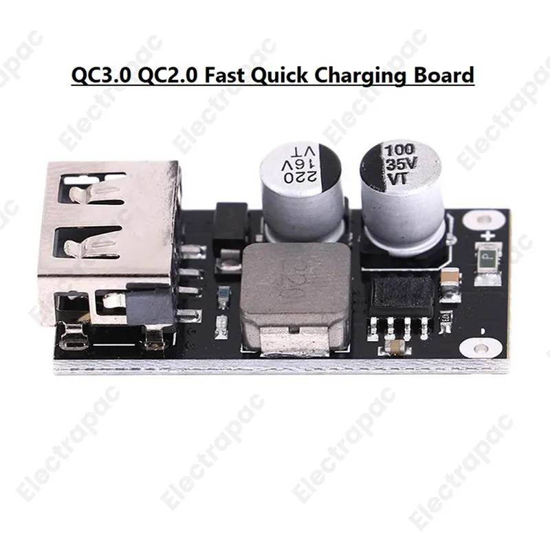QC3.0 3V 5V 12V USB Fast Charger/ HW-298 DC-DC Step-Down USB Charging Module - Gallery 2