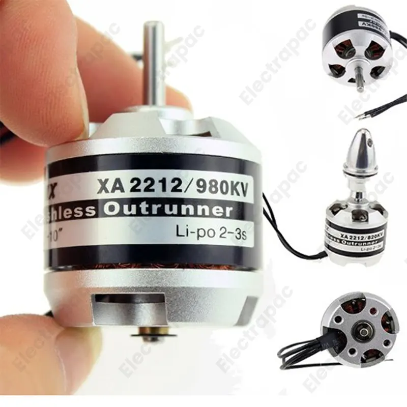 Emax XA2212-980kv Outrunner Brushless Motor/ 980KV Brushless DC Motor