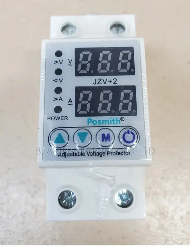 Posmith Digital Voltage Protector/ 63A 220V Adjustable Voltage protector switch over and under voltage and over current