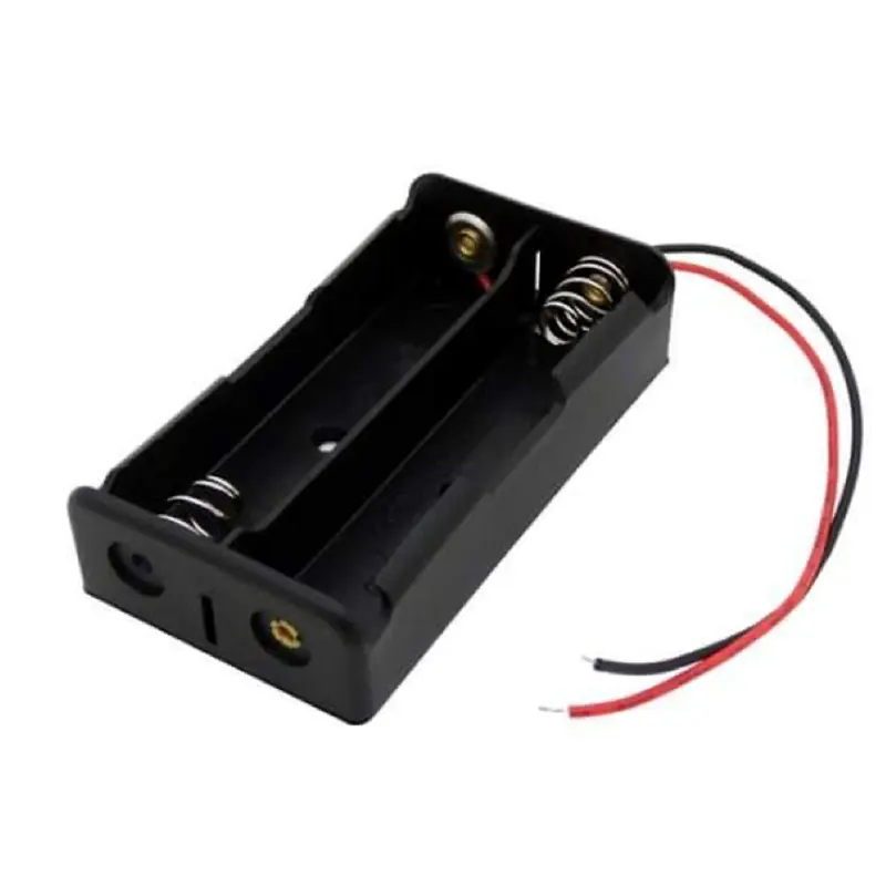 2S 18650 Lithium Battery Holder/ 3.7V Battery Case(2 Slot)