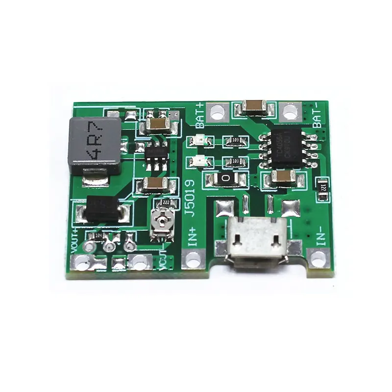J5019 HW-357 Boost Module DC DC Step Up Adjustable UPS 4.5-8V To 3.7-27V 1A Boost Converter Adapters 3.7V 18650 AAA AA Battery Charger TP4056