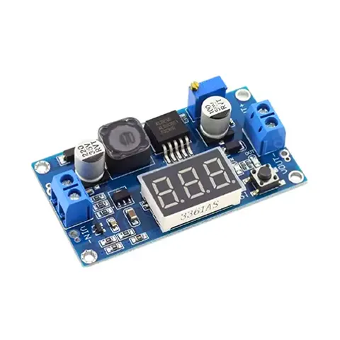 DC-DC Buck Converter Step Down Power Supply Module LM2596 with Digital Voltage Display/ LM2596 DC-DC Step Down Converter with Display