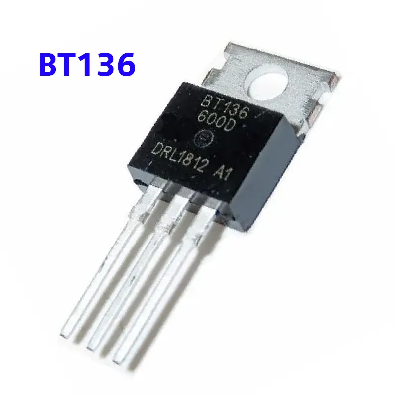 BT136-600D TRIAC - 600V 4A TO-220 Package (2 Pieces)