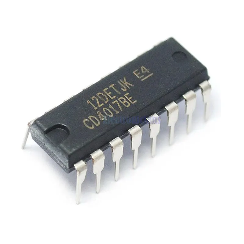 CD4017 4017 DIP-16 Decade Counter Divider IC/ 4017 DIP IC