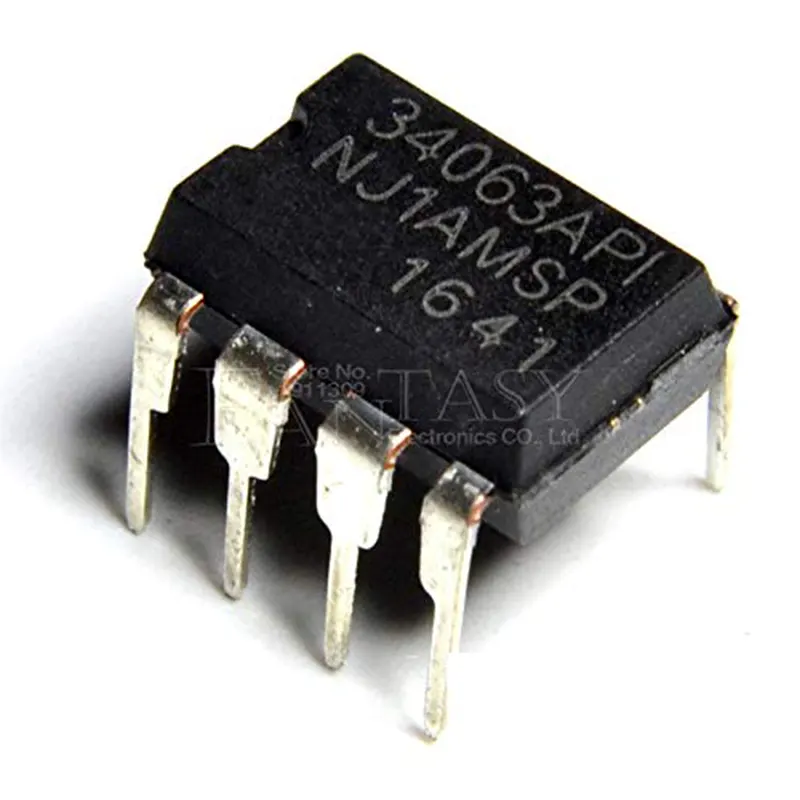 MC34063A DC-DC Converter IC - Buck, Boost & Inverting Regulator (DIP-8)