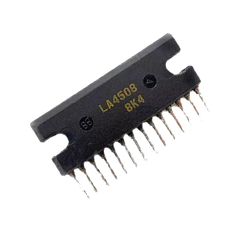 LA4508 IC 8.5W 9V 12V Amplifier Board IC ZIP 14 Pin Leads Audio Power Amplifier Dual 2 Channels Stereo Audio Amplifier Circuit IC