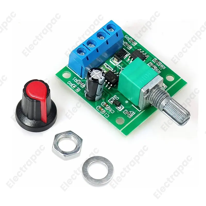PWM Motor Speed Controller 0-100% Low Voltage Speed Regulator DC 1.8V 3V 5V 6V 12V 2A
