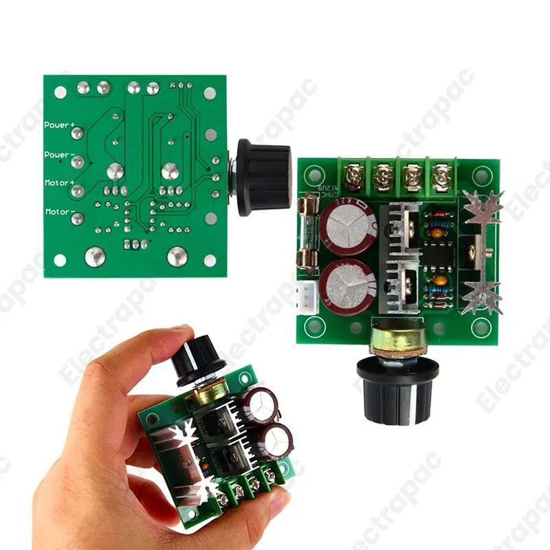 10A 12V-40V PWM DC Motor Speed Controller (400W) - High Power Regulator