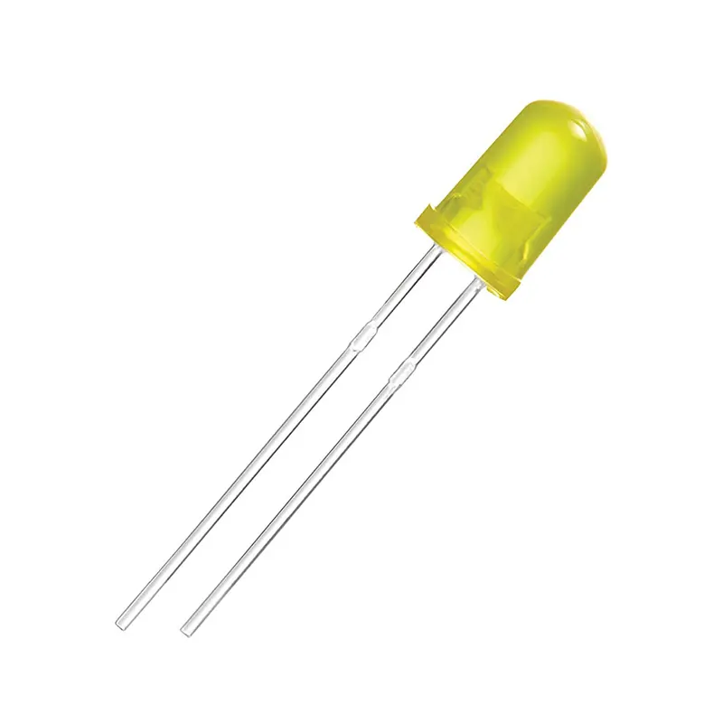 5mm Yellow LED Lights (Pack of 5pcs)