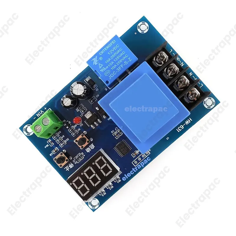 HW-631/602/633 Digital LED Lithium Battery charge Protection circuit 0-60VDC / 12V Auto Cut charge protection circuit