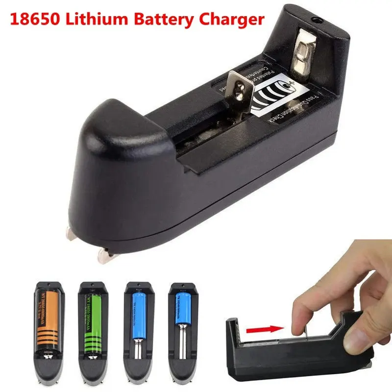 18650 3.7V Rechargeable LI-ION Battery Charger AC 220V (For Single Battery)