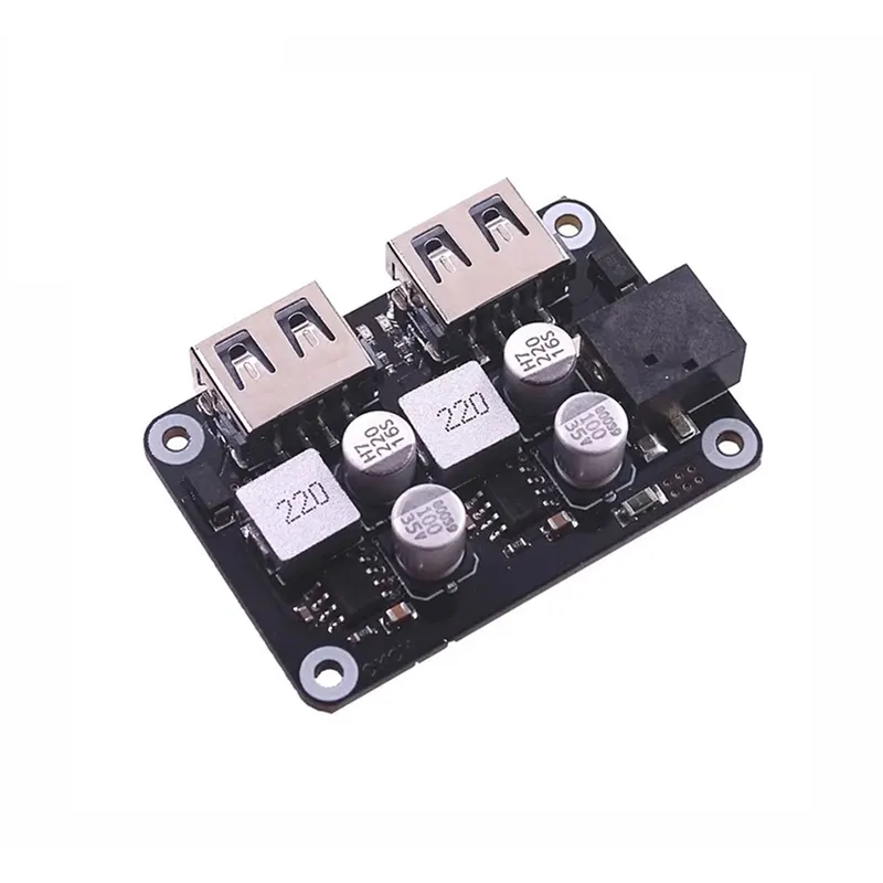 QC3.0 QC2.0 3V 5V 12V USB DC-DC Buck Converter Charging Step Down Module 9V 12V 24V to Fast Quick Charger- 2 USB - Gallery 2