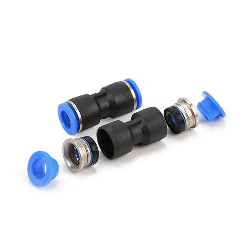 10mm Reducing Socket Pneumatic Quick Reducer Connector Push In PG 10mm to 8mm - Gallery 1