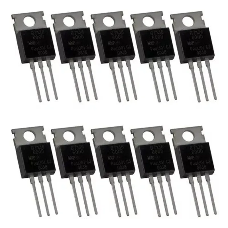BT136-600D TRIAC - 600V 4A TO-220 Package (2 Pieces) - Gallery 2