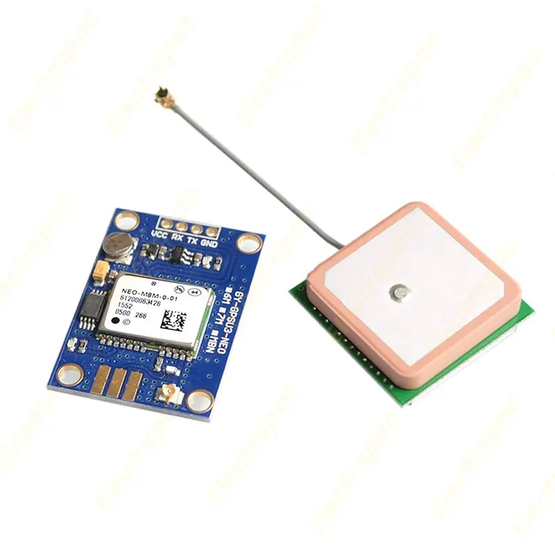 NEO-M8N GPS Module with Ceramic Active Antenna - Gallery 1