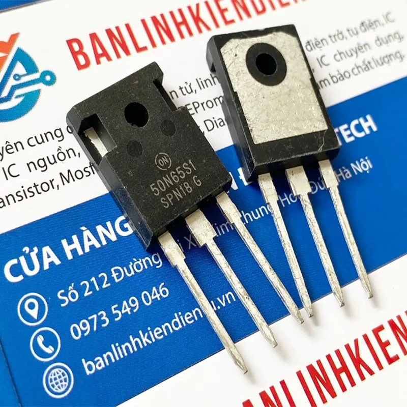 50N65S1 / 50N65 600V 50A N-Channel IGBT - High Speed Switching Transistor - Gallery 2