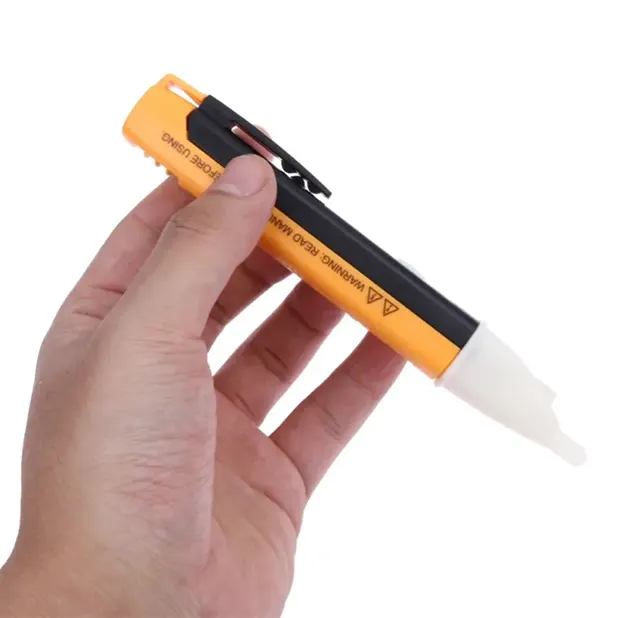 Electricity Test Pencil Digital 12-1000V AC Voltage Detector Non-Contact Tester Pen Tester Meter Volt Current Electric 1AC-D - Gallery 2