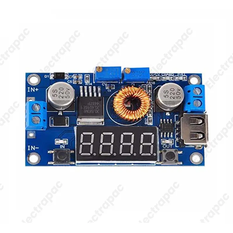 XL4015E1 5A Buck converter DC-DC Step-Down Power Module with USB LED Display - Gallery 3