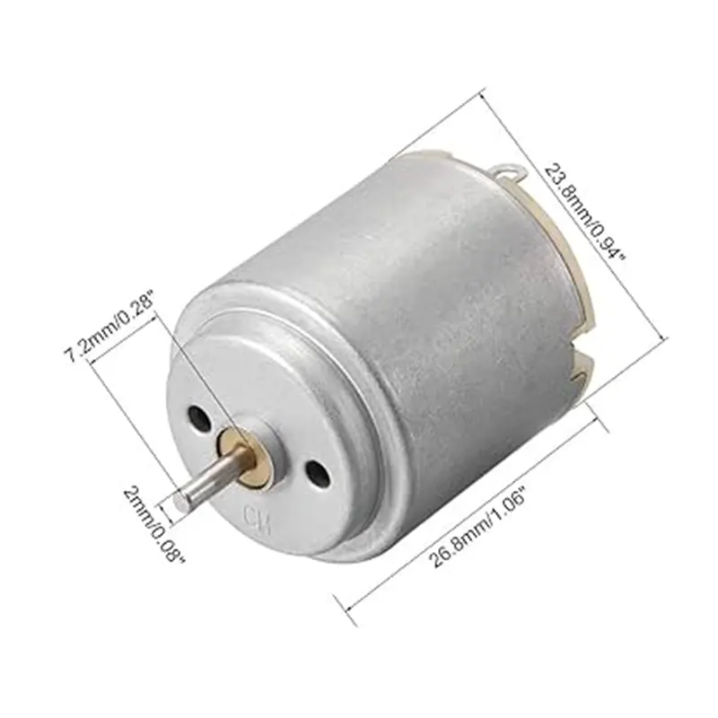 R140 Small Brushed DC Motor – 3V to 6V - Gallery 1