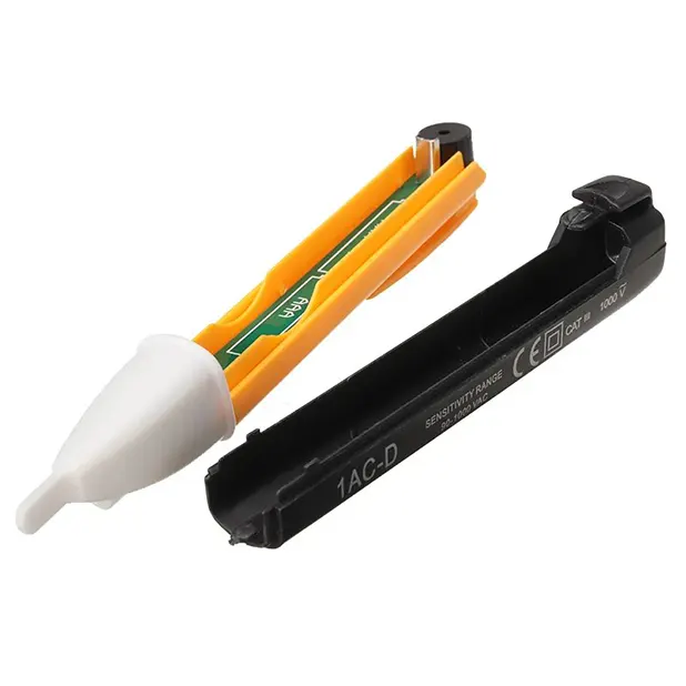 Electricity Test Pencil Digital 12-1000V AC Voltage Detector Non-Contact Tester Pen Tester Meter Volt Current Electric 1AC-D - Gallery 1
