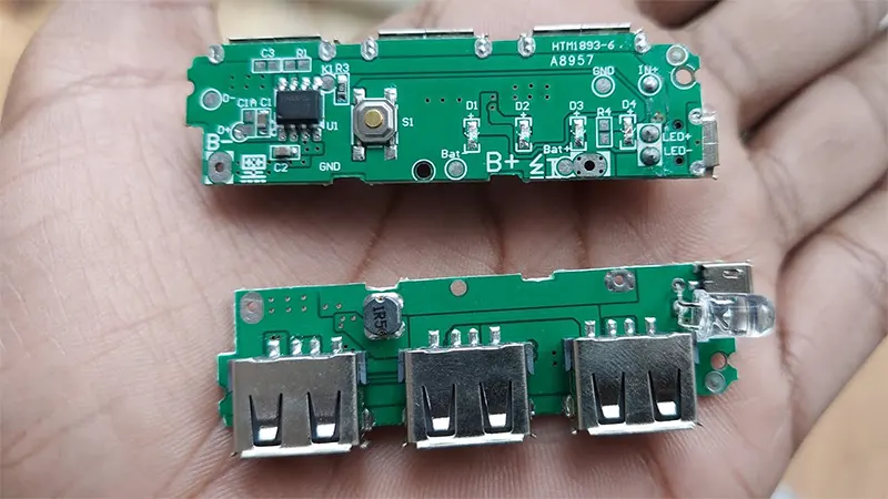 3 USB Portable Power Bank Circuit - Power Bank Circuit - Gallery 1