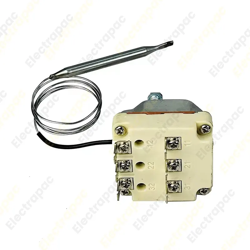 3-Phase 50-300°C Heavy Duty Dial Oven Thermostat Switch - Gallery 2