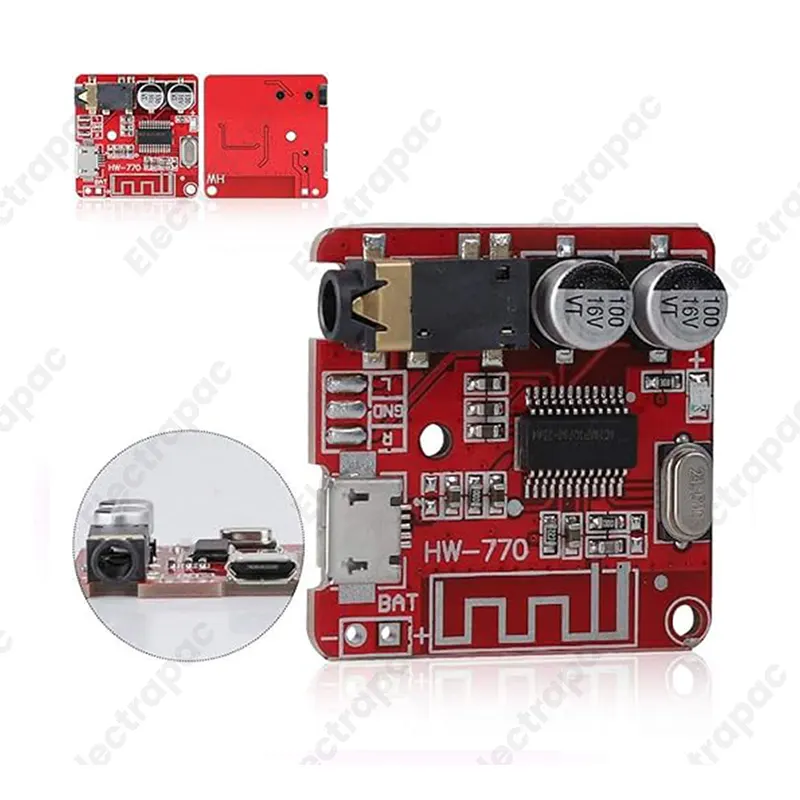 HW-770 Bluetooth decoding board MP3 mini amplifier board - Gallery 2
