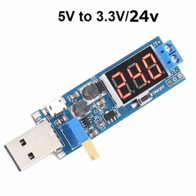 DC-DC 5V to 1.2V-24V USB Step UP/Down Power Supply Module Adjustable Boost Buck Converter HW-132 - Gallery 3