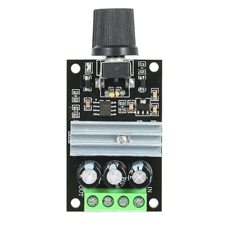 1203BK DC Motor Speed ​​Controller Regulator DC 6V 12V 28V 80W 3A PWM DC Motor Speed ​​Control 1203BK Switches Module/ PWM Motor Speed Controller - Gallery 2