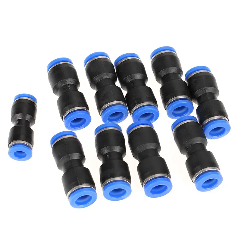 10mm Reducing Socket Pneumatic Quick Reducer Connector Push In PG 10mm to 8mm - Gallery 3