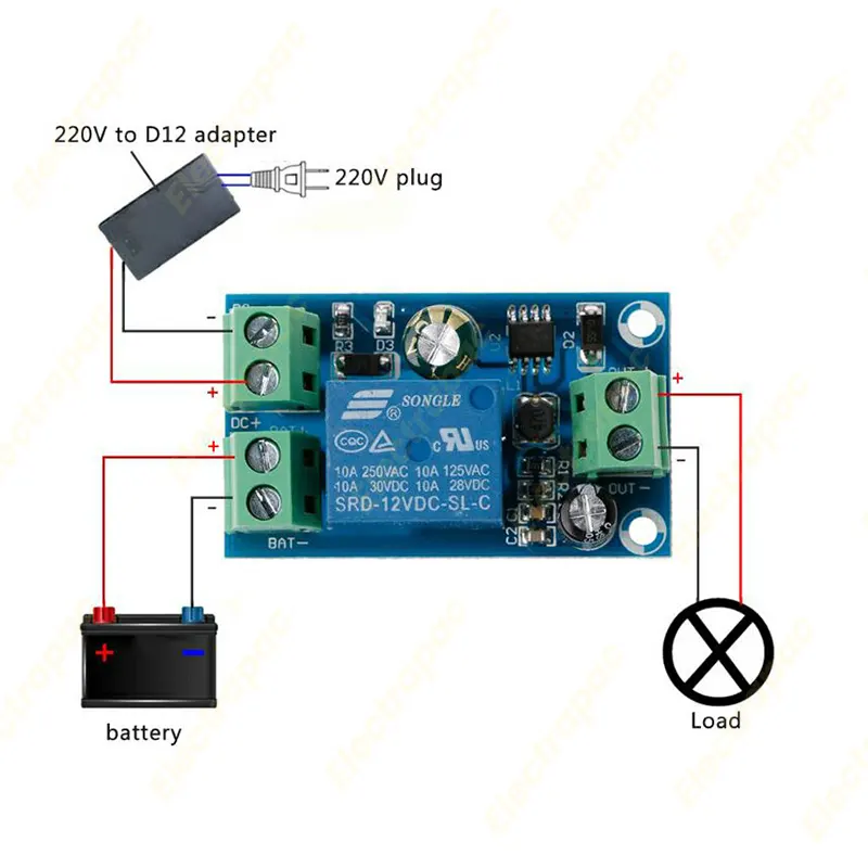 YX850 failure automatic switching standby battery lithium battery module 5V-48V universal emergency converter JY-850 - Gallery 1