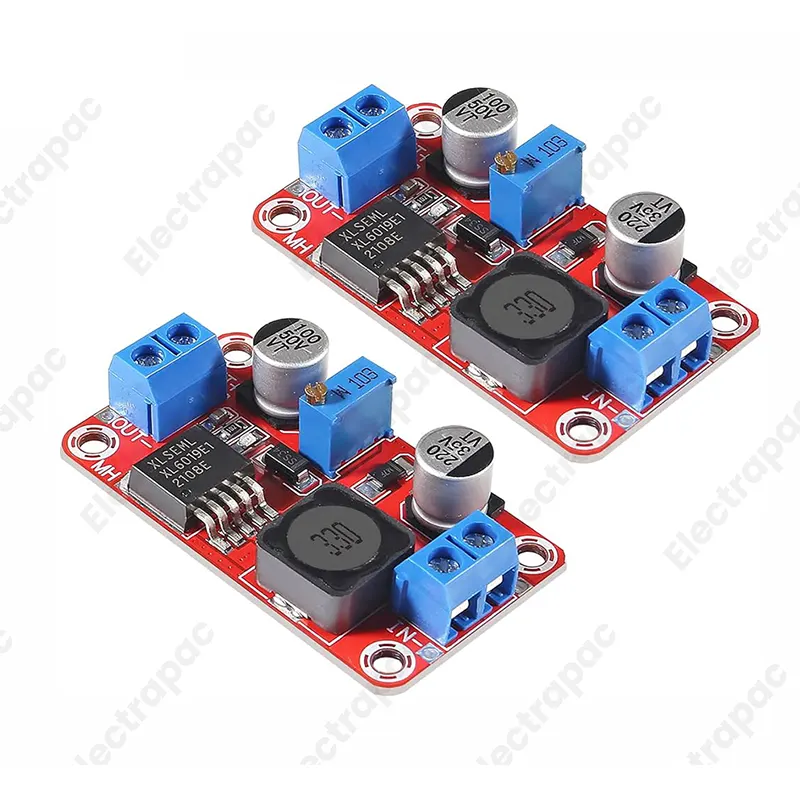 XL6009/XL6019 5A Boost Converter Step Up Adjustable 15W 5-32V to 5-50V DC-DC Power Supply Module High Performance Low Ripple - Gallery 2
