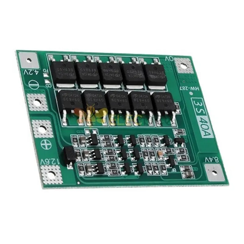 3S 40A Li-Ion Lithium Battery BMS Balance Charger Protection Board - Gallery 2