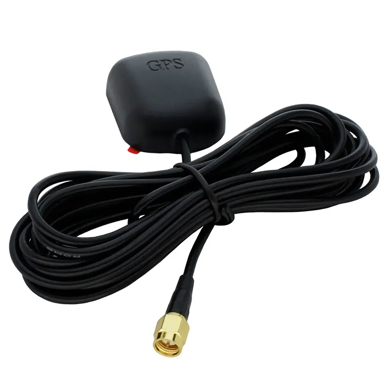 Magnetic Base 1575.42 MHz Car Vehicle SMA GPS Antenna Aerial 3 Meters - Gallery 2